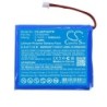 Batterie pour Albrecht Tectalk Float (2000 mAh/7.4 Wh, 3.7 V)
