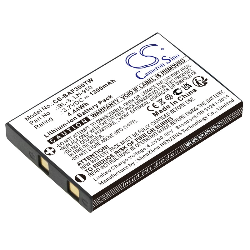 Batterie pour Baofeng C5 (1200 mAh/4.44 Wh, 3.7 V)
