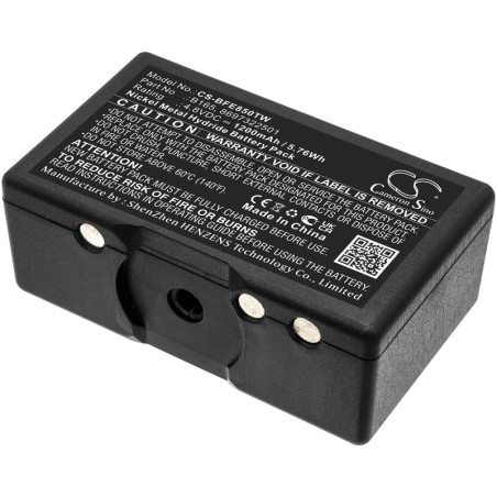 Batterie pour Bosch HFG (1200 mAh/5.76 Wh, 4.8 V)