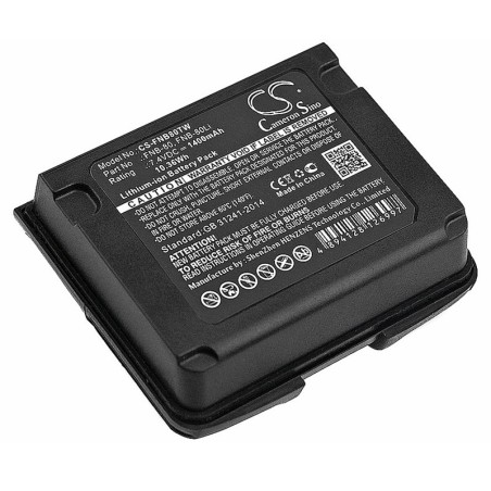 Batterie pour Yaesu VX-6E (1400 mAh/10.36 Wh, 7.4 V)