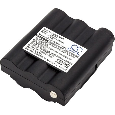 Batterie pour Midland GXT808 (700 mAh/4.2 Wh, 6 V)