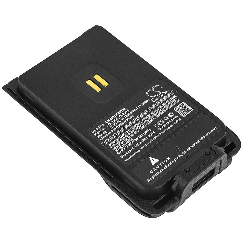 Batterie pour Hytera BL2018 (1500 mAh/11.1 Wh, 7.4 V)