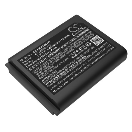 Batterie pour TD Tech BTY4000LI15 (4000 mAh/15.2 Wh, 3.8 V)