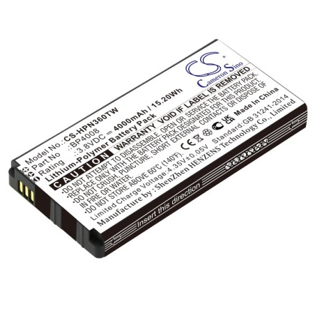 Batterie pour Hytera PNC360 (4000 mAh/15.2 Wh, 3.8 V)