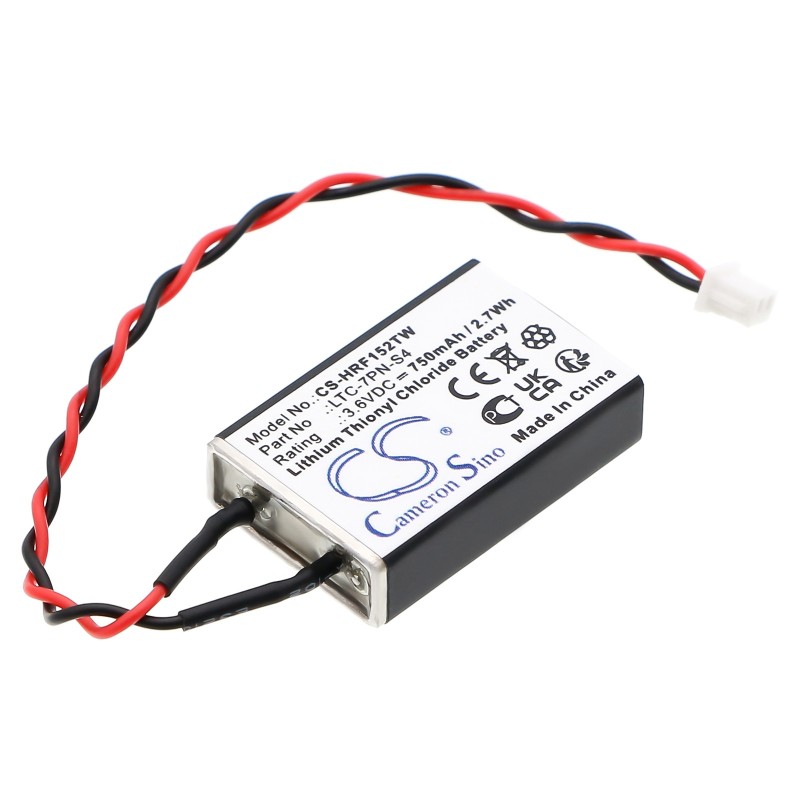 Batterie pour Harris AN/PRC-152(C) (750 mAh/2.7 Wh, 3.6 V)