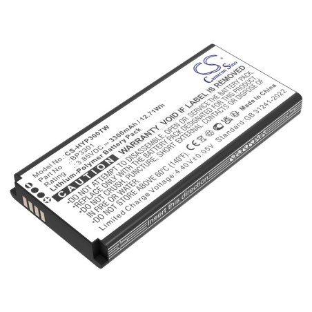 Batterie pour Hytera BP3301 (3300 mAh/12.71 Wh, 3.85 V)