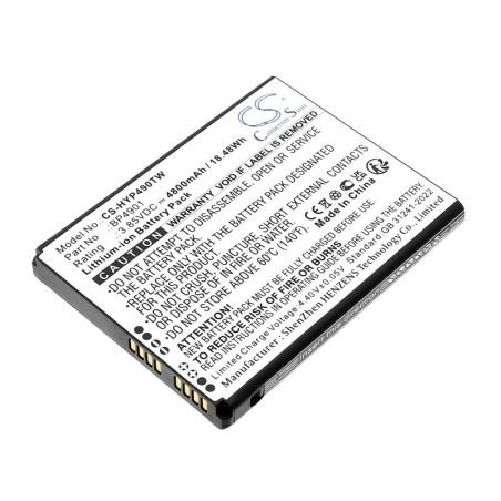 Batterie pour Hytera BP4901 (4800 mAh/18.48 Wh, 3.85 V)