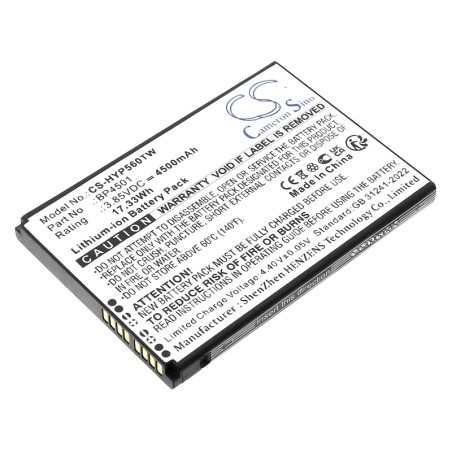 Batterie pour Hytera BP4501 (4500 mAh/17.33 Wh, 3.85 V)