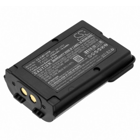 Batterie pour Icom IC-M73 (2100 mAh/15.54 Wh, 7.4 V)