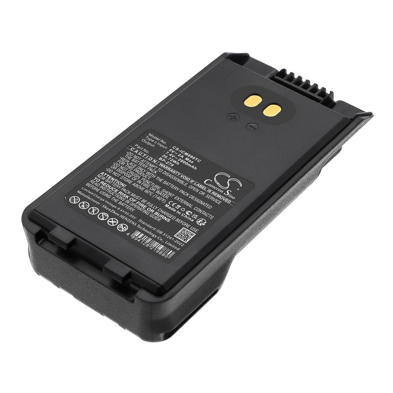 Batterie pour BearCom BC1000 (2800 mAh/20.72 Wh, 7.4 V)