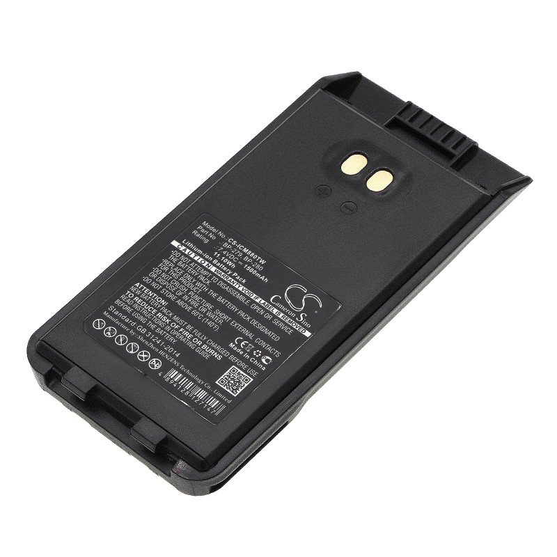 Batterie pour Icom BP-280 (1500 mAh/11.1 Wh, 7.4 V)
