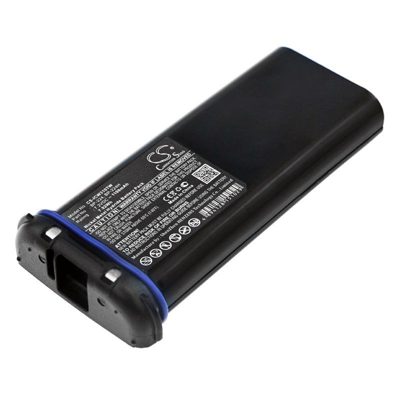 Batterie pour Icom IC-IC-M31 (1100 mAh/7.92 Wh, 7.2 V)
