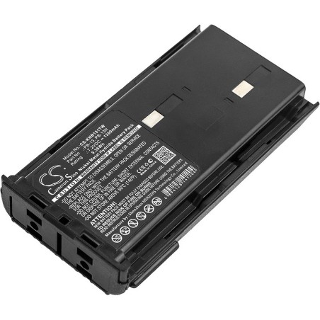 Batterie pour Kenwood TK-340 (1300 mAh/9.36 Wh, 7.2 V)
