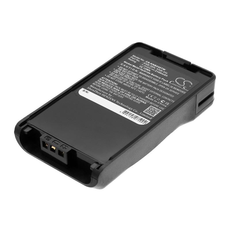 Batterie pour Kenwood TK-2360 (2100 mAh/15.12 Wh, 7.2 V)