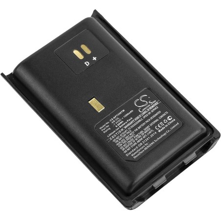 Batterie pour Kirisun PT-3500 (1200 mAh/8.88 Wh, 7.4 V)