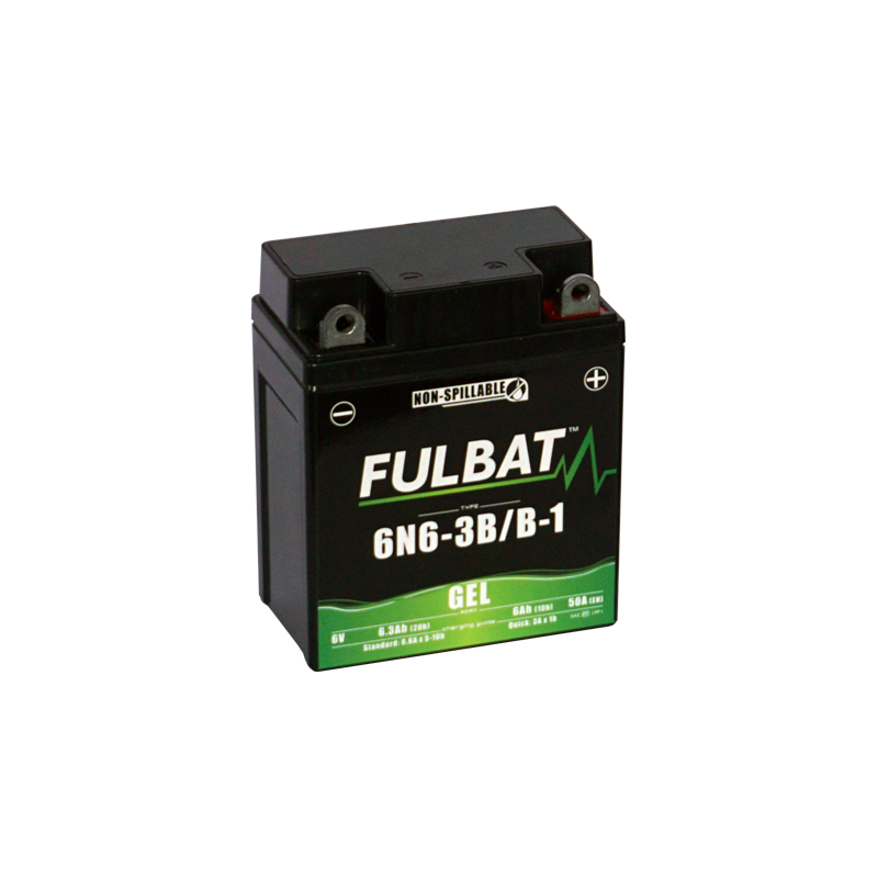 Batterie FULBAT 6N6-3B/B-1 GEL 6,3Ah 50A