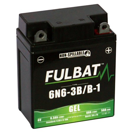Batterie FULBAT 6N6-3B/B-1 GEL 6,3Ah 50A