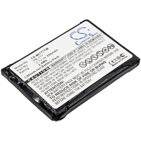 Batterie pour Midland 777 (650 mAh/2.41 Wh, 3.7 V)