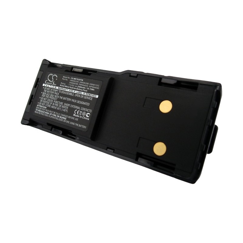 Batterie pour Motorola LCS2000 (2500 mAh/18.75 Wh, 7.5 V)