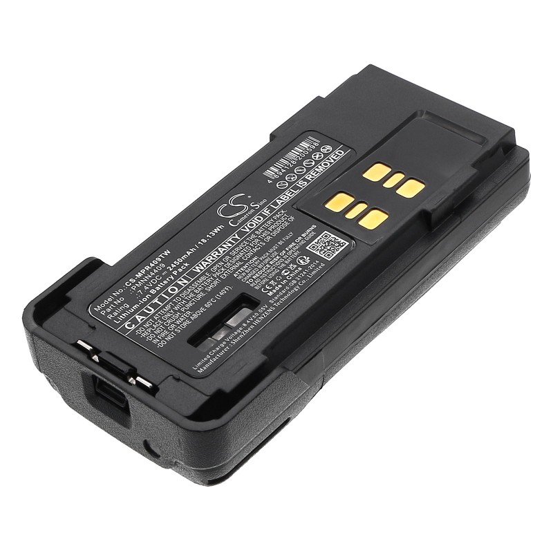 Batterie pour Motorola DP4601 (2450 mAh/18.13 Wh, 7.4 V)