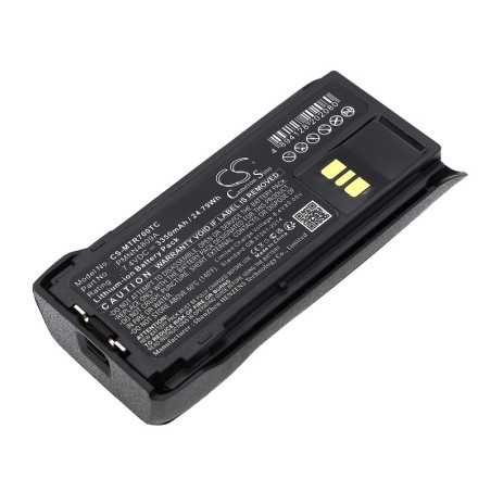 Batterie pour Motorola PMNN4810A (3350 mAh/24.79 Wh, 7.4 V)