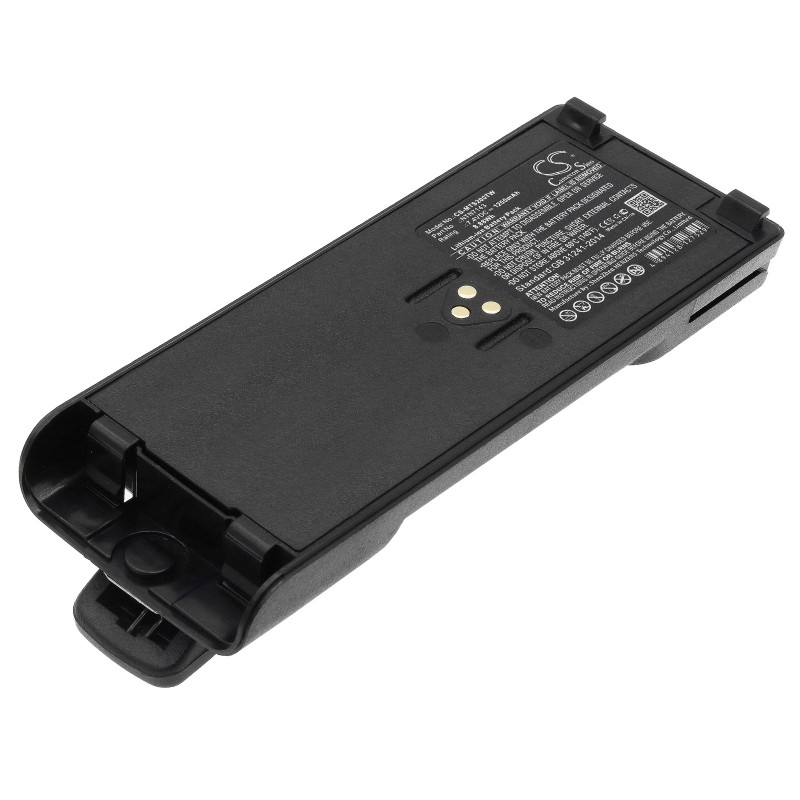 Batterie pour Motorola GP1200 (1200 mAh/8.88 Wh, 7.4 V)