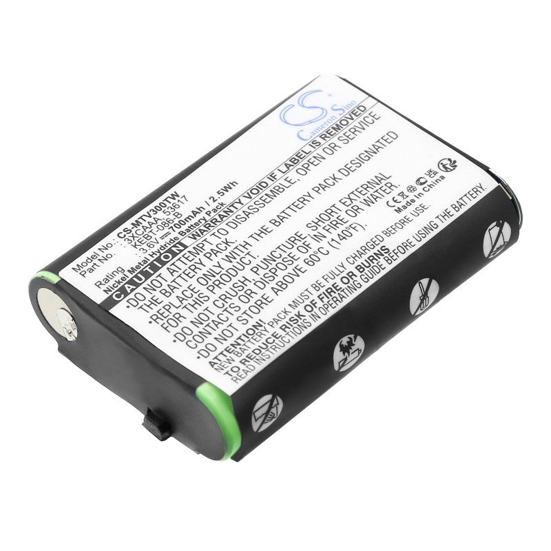 Batterie pour Motorola SX900R (700 mAh/2.52 Wh, 3.6 V)