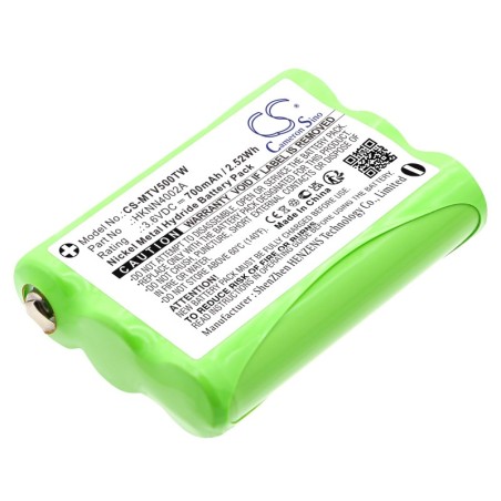 Batterie pour Motorola MC225R (700 mAh/2.52 Wh, 3.6 V)