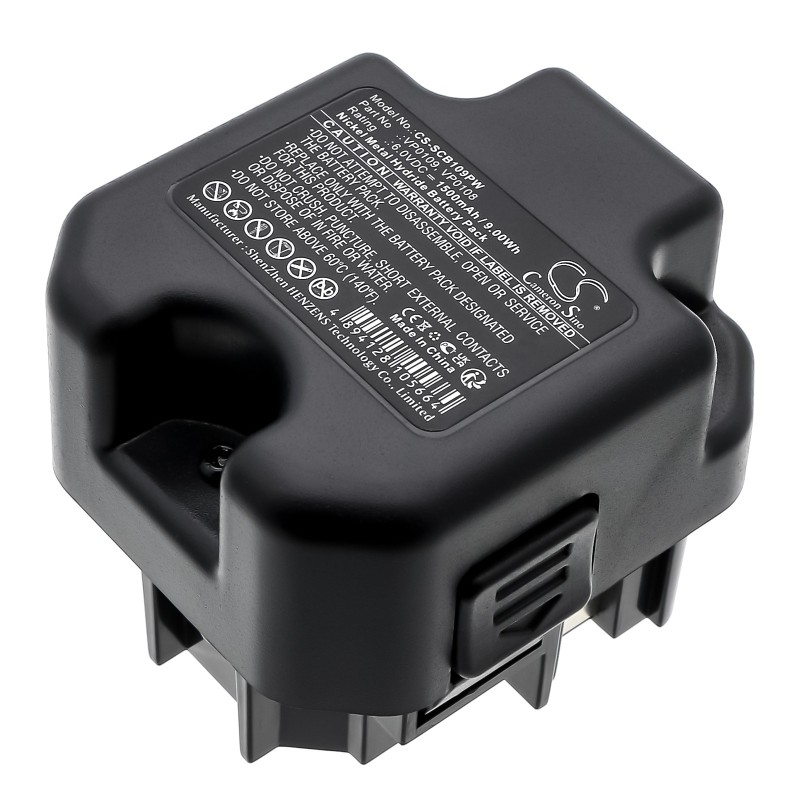 Batterie pour SENCO GT65DA (1500 mAh/9 Wh, 6 V)