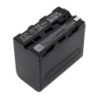 Batterie pour Sony CCD-SC7/E (6600 mAh/48.84 Wh, 7.4 V)