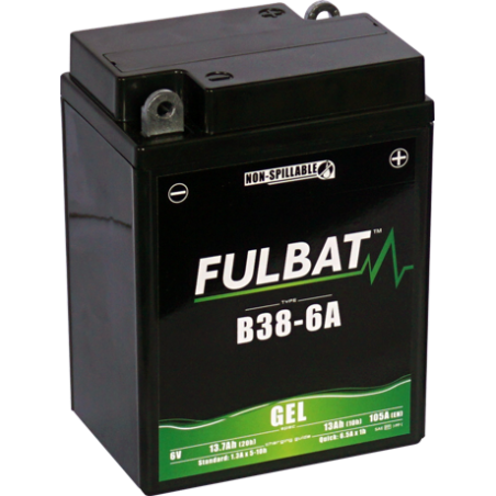 Batterie FULBAT B38-6A GEL 13,7Ah 105A
