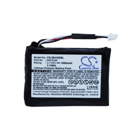 Batterie pour IBM ServeRAID 7K SCSI U320 RAID Controlleur (1000 mAh/3.7 Wh, 3.7 V)