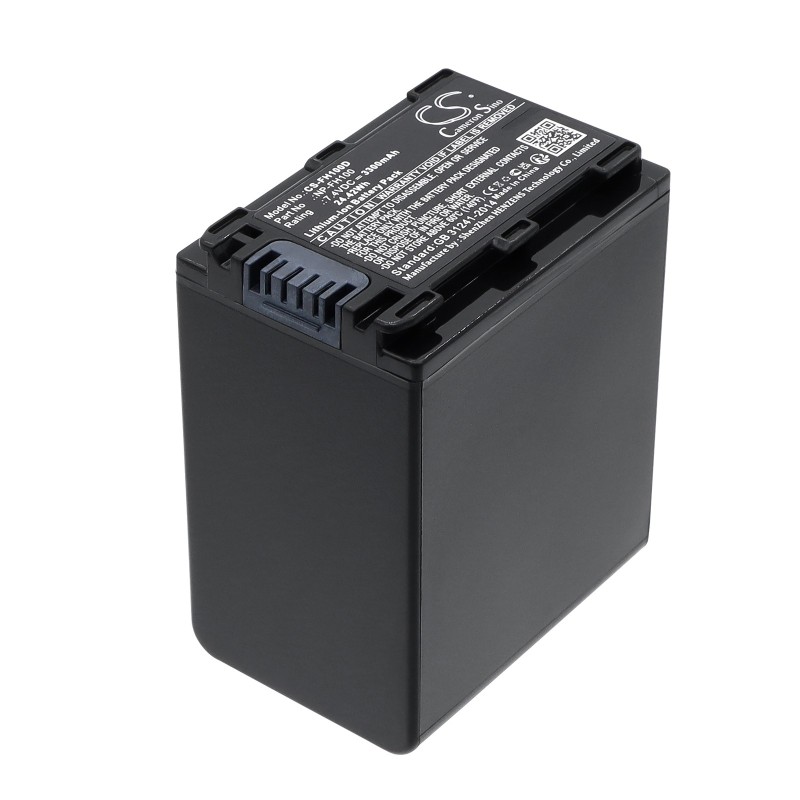 Batterie pour Sony DCR-SR42E (3300 mAh/24.42 Wh, 7.4 V)