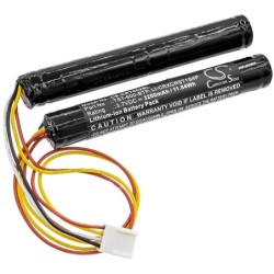 Batterie pour Crestron TST-600-BTP (3200 mAh/11.84 Wh, 3.7 V)