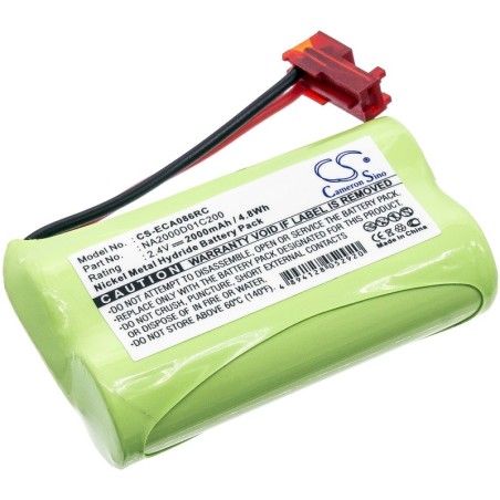Batterie pour Earmuff Control VP EEHCVP AMFM (2000 mAh/4.8 Wh, 2.4 V)