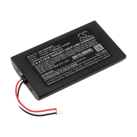 Batterie pour Logitech Elite (1300 mAh/4.81 Wh, 3.7 V)