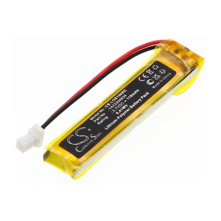 Batterie pour Logitech Spotlight Presentation Remote (110 mAh/0.41 Wh, 3.7 V)