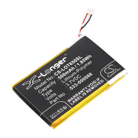 Batterie pour Logitech 1506 (500 mAh/1.85 Wh, 3.7 V)