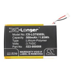 Batterie pour Logitech MX Master (500 mAh/1.85 Wh, 3.7 V)