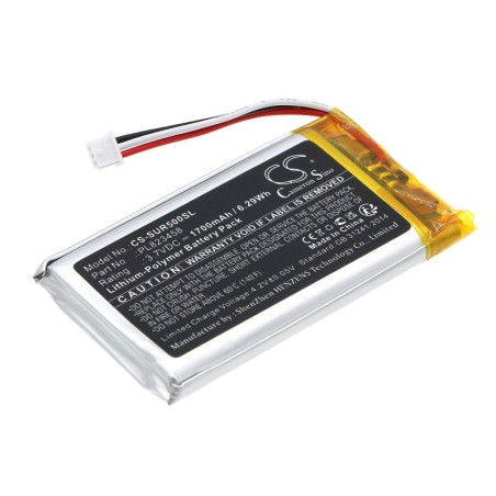 Batterie pour Savant Remote Control 500 (1700 mAh/6.29 Wh, 3.7 V)