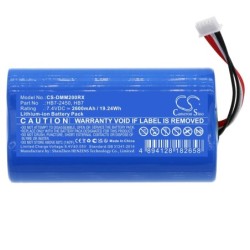 Batterie pour DJI Mavic Mini 2 Remote Controller (2600 mAh, 7.4 V)