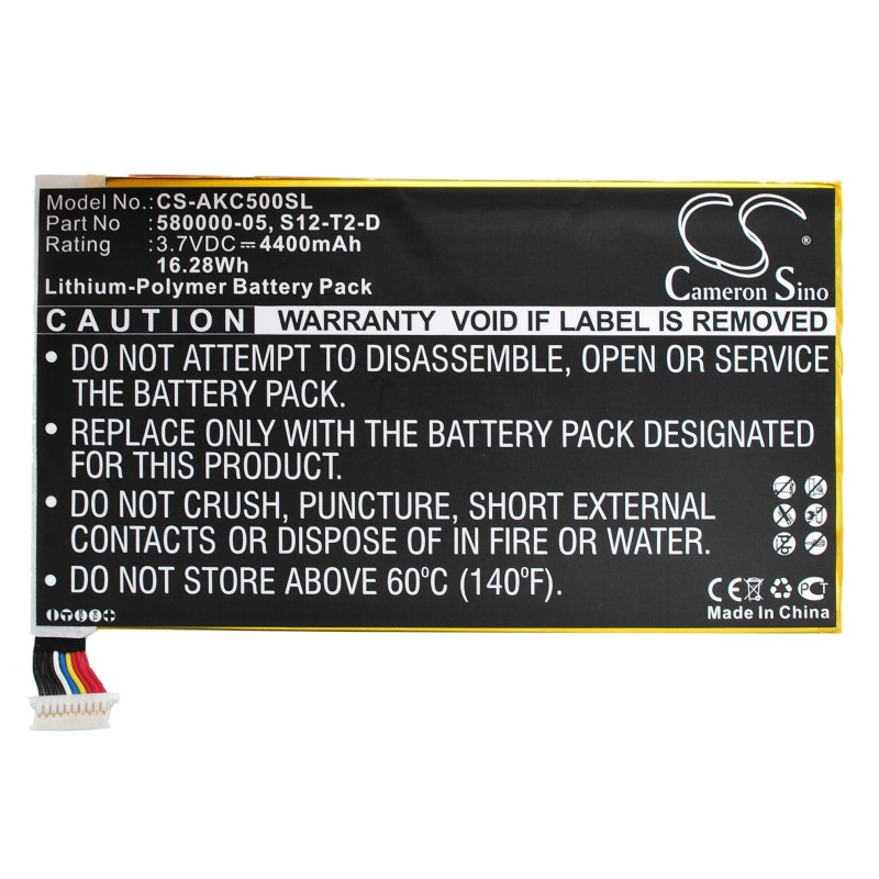 Batterie pour Amazon KC5 (4400 mAh/16.28 Wh, 3.7 V)