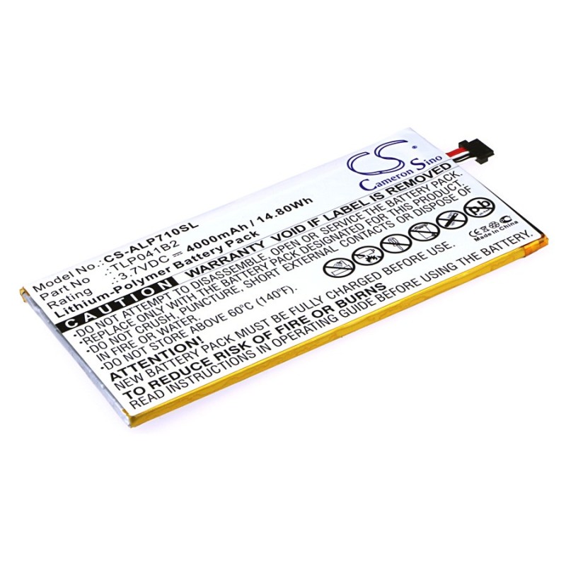 Batterie pour Alcatel E710 (4000 mAh/14.8 Wh, 3.7 V)