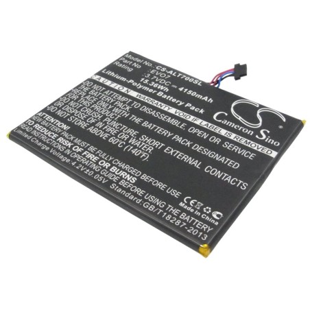 Batterie pour Alcatel EVO7 (4150 mAh/15.36 Wh, 3.7 V)