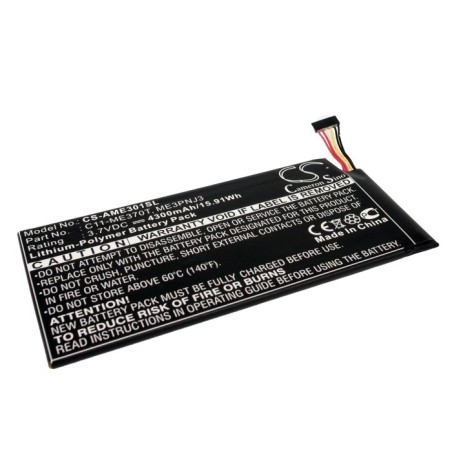 Batterie pour Google Nexus 7" (4300 mAh/15.91 Wh, 3.7 V)