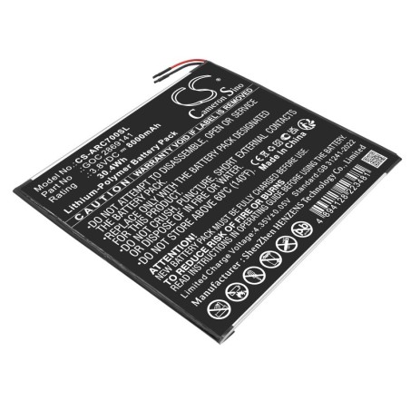 Batterie pour Archos AC101BOX (8000 mAh/30.4 Wh, 3.8 V)