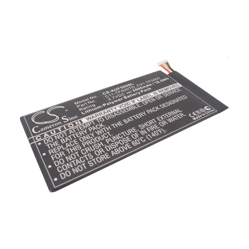 Batterie pour Asus TF500D (5000 mAh/18.5 Wh, 3.7 V)