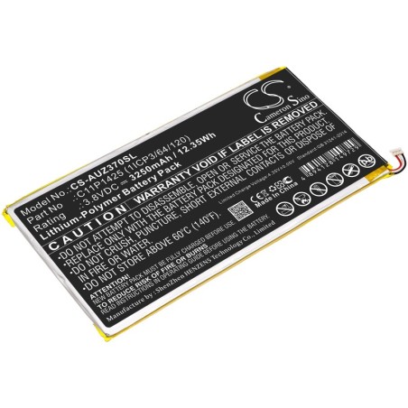 Batterie pour Asus Z370CG 1A (3250 mAh/12.35 Wh, 3.8 V)