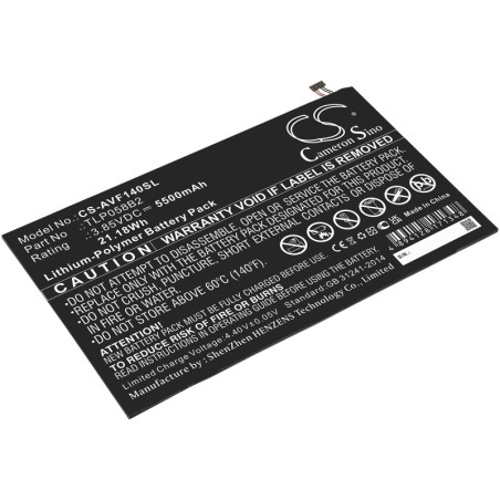 Batterie pour Vodafone Tab Prime 7 (5500 mAh/21.18 Wh, 3.85 V)