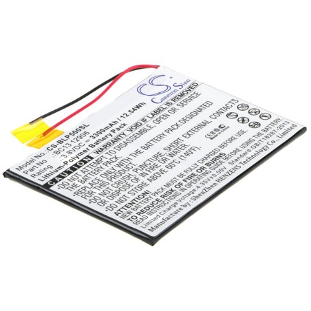 Batterie pour BLU P50 (3300 mAh/12.54 Wh, 3.8 V)